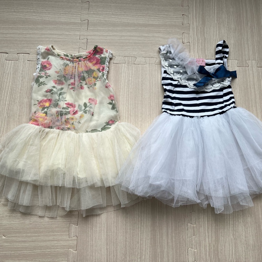 Baby girl Chantal and co special occasion dresses set of 2
